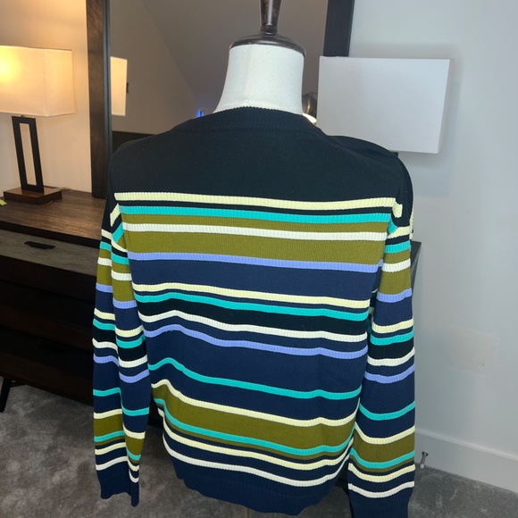 Kenzo Striped Logo Knit Jumper - Picture 3 of 4